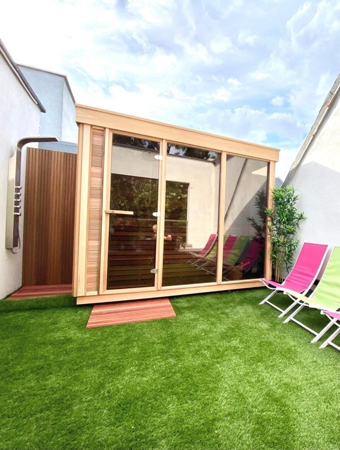 The Square - Vacation Rental With Outdoor Sauna - Centre Of Anvers Dış mekan fotoğraf