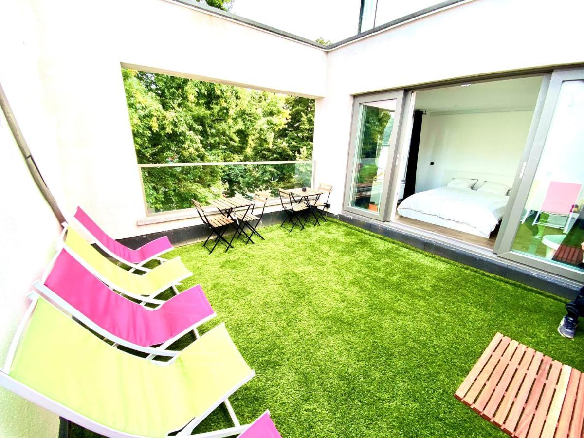 The Square - Vacation Rental With Outdoor Sauna - Centre Of Anvers Dış mekan fotoğraf